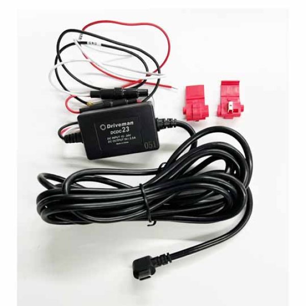 画像2: GP-4KTC-WP15 前後2カメラ GP-4K 防水セカンドカメラ（15ｍケーブル）車載電源 16GBSDセット 駐車監視 Driveman ドライブレコーダー (2)