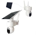画像: 4G通信型ソーラー充電式セキュリティカメラ SD/SIM別[AEON SIM ドコモタイプ１設定]（SIM必須）