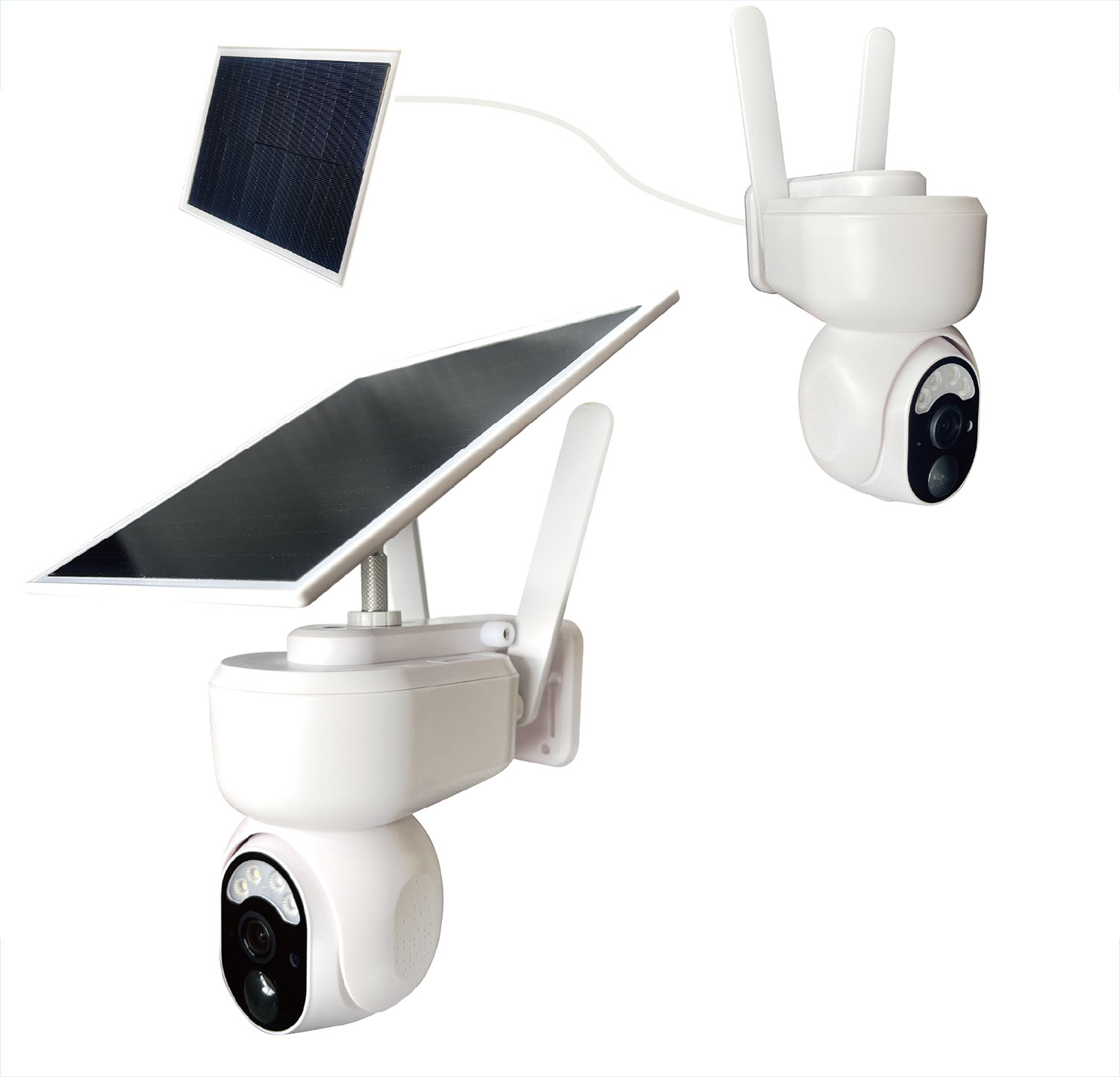 画像1: 4G通信型ソーラー充電式セキュリティカメラ SD/SIM別[AEON SIM ドコモタイプ１設定]（SIM必須）